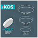 Светильник потолочный с пультом ДУ Ikos Colo 52W 2800-6500К IP20 0003-BLG