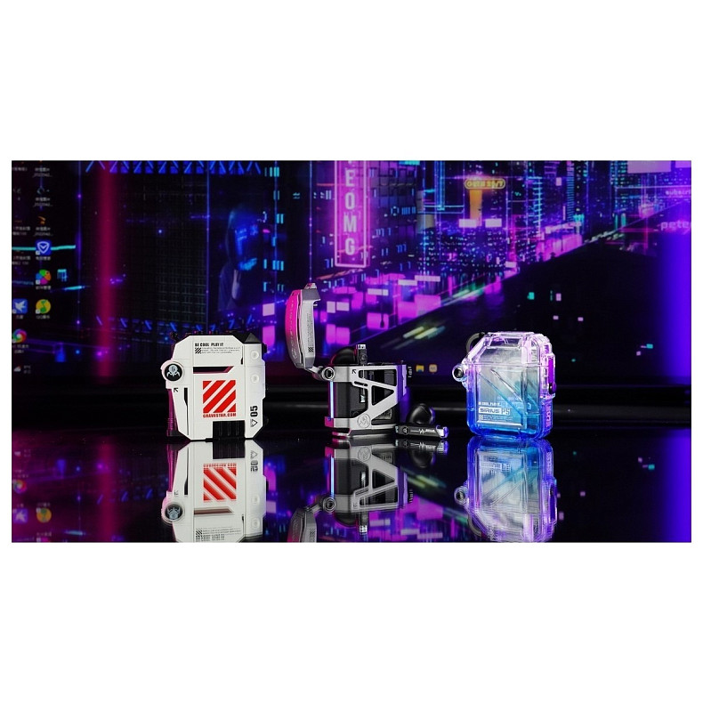 Наушники Gravastar Sirius P5 Transparent Blue (GRAVASTARP5_XTAL_BLU_V2)