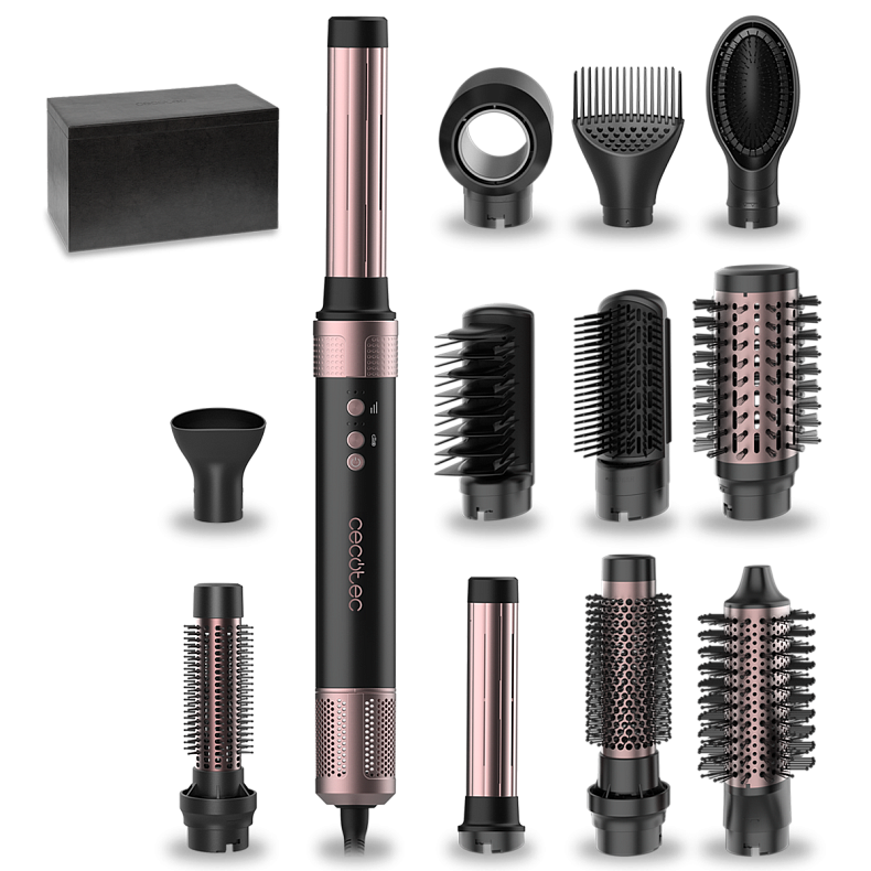 Стайлер CECOTEC Bamba CeramicCare 12in1 AirGlam Black