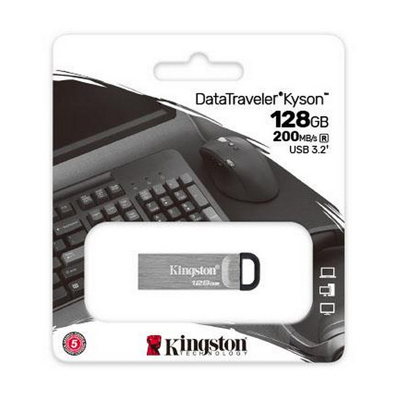 Накопитель Kingston 128GB USB 3.2 Gen1 DT Kyson