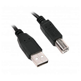 Кабель Maxxter USB - USB Type-B V 2.0 (M/M), 4.5 м , Black (U-AMBM-15)