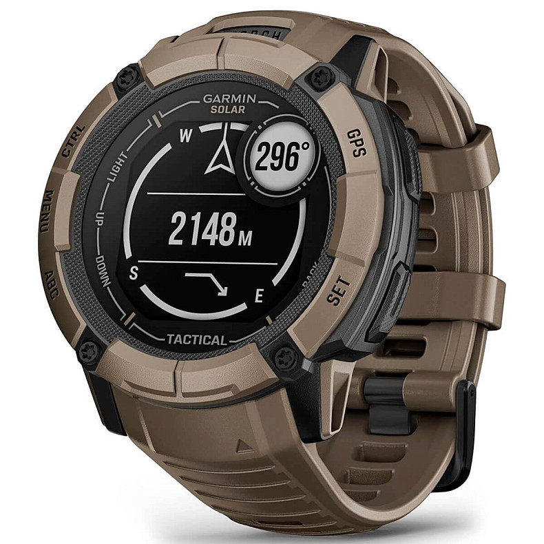 Спортивные часы GARMIN Instinct 2x Solar Tactical Coyote Tan