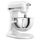 Кухонная машина KitchenAid Heavy Duty 5,2 л 5KSM55SXXEWH с подъемной чашей, белый
