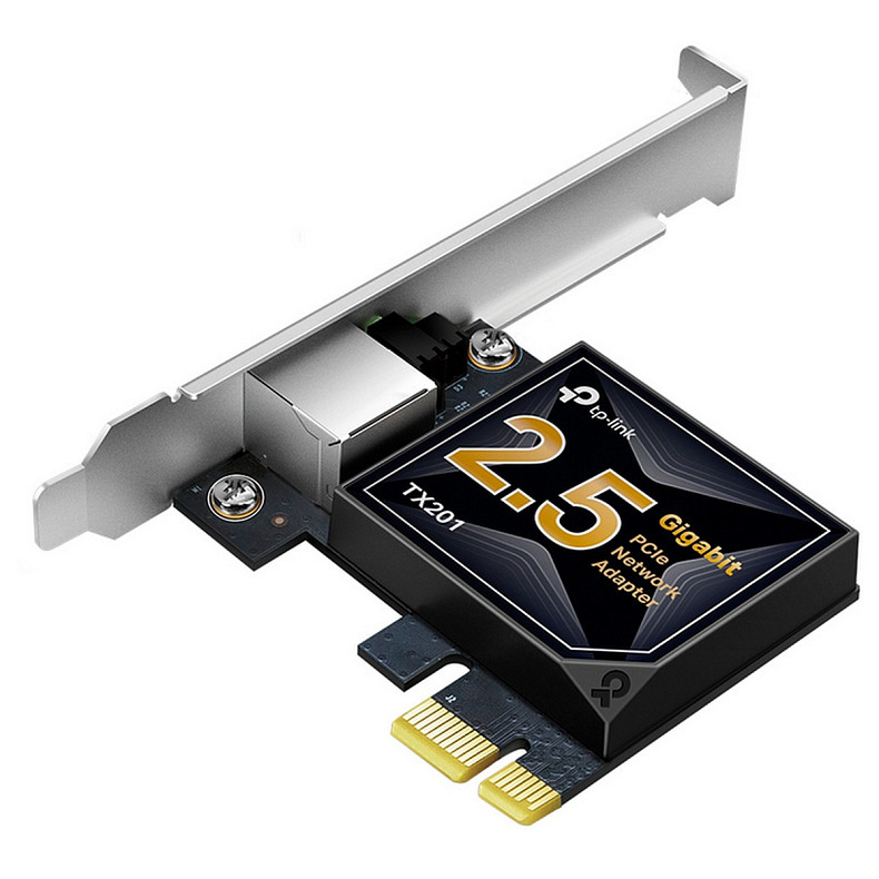 Сетевая карта TP-LINK TX201 1x2.5GE, PCI Express x1