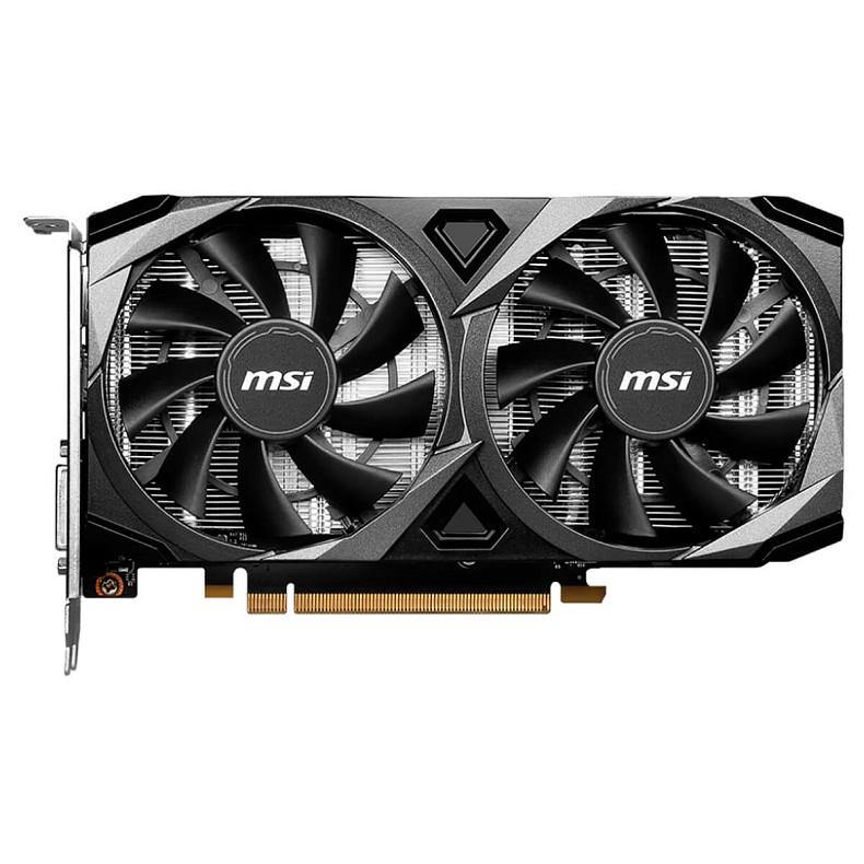 Видеокарта  GeForce RTX 3050 8GB GDDR6 Ventus 2X XS OC MSI (GeForce RTX 3050 VENTUS 2X XS 8G OC)