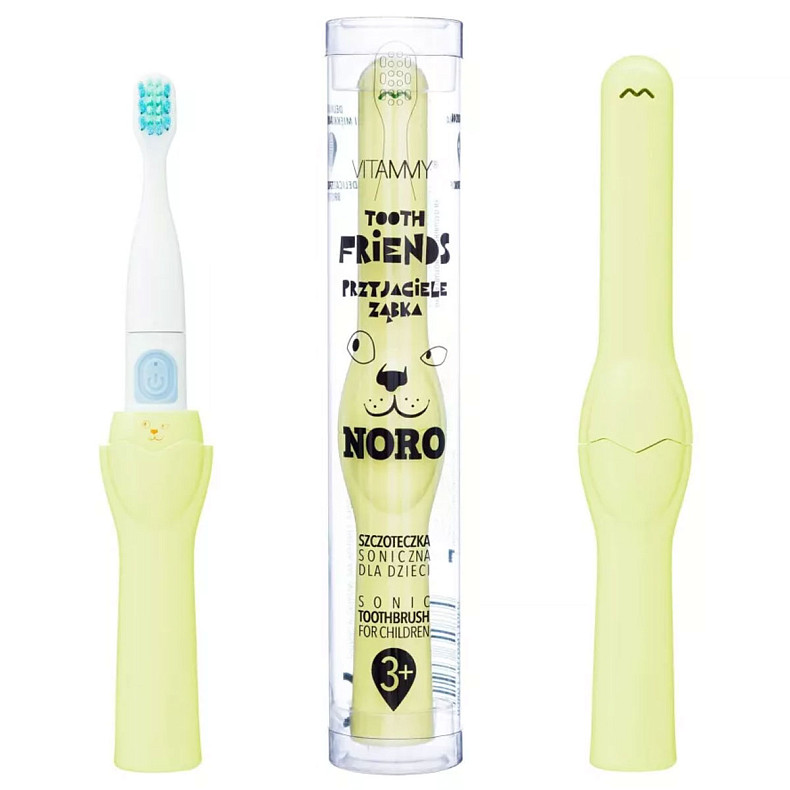 Електрична зубна щітка Vitammy Friends Noro (від 3 років)
