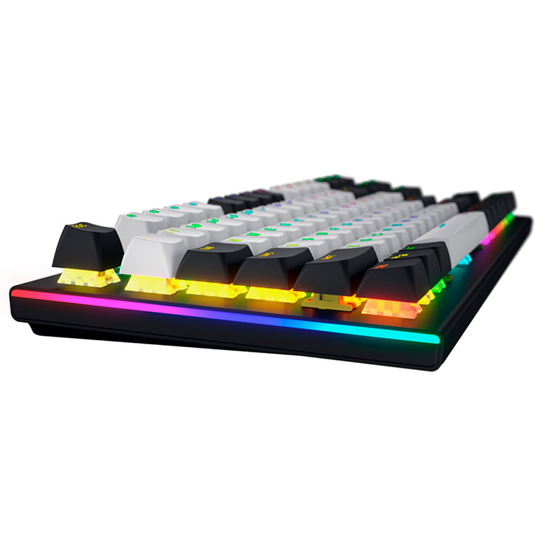 Клавіатура HATOR Gravity TKL orange (HTK560) black, US layout