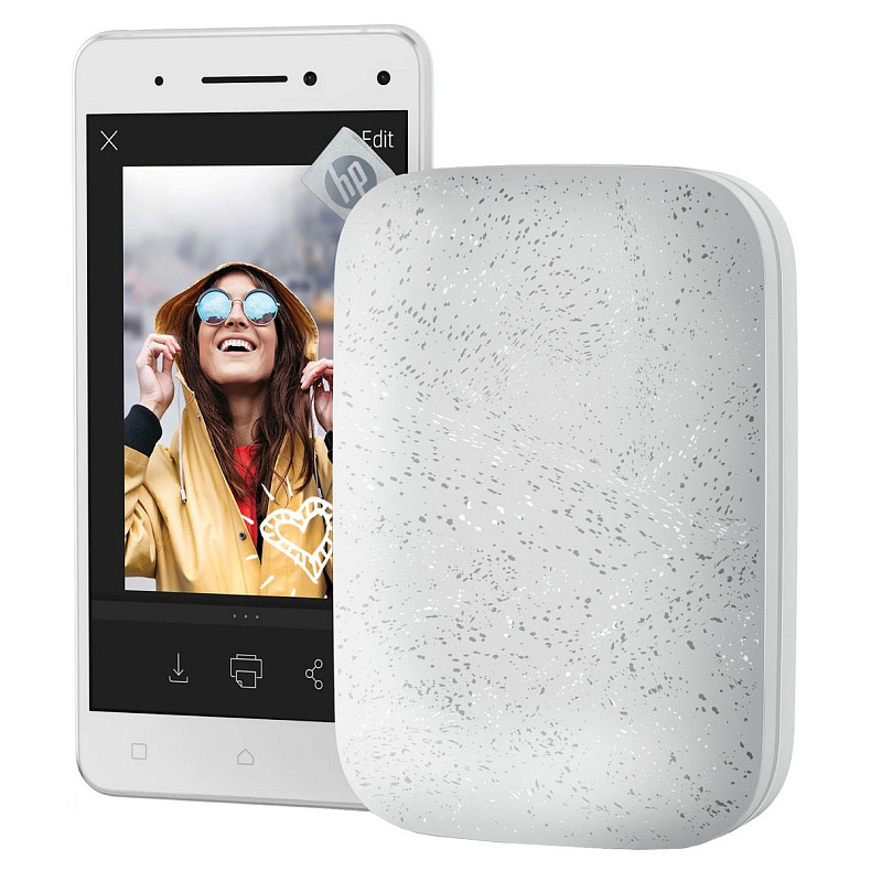 Фотопринтер HP Sprocket 2x3 Luna Pearl (HPISPW)