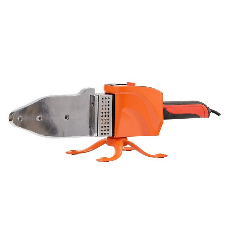 Паяльник для пластиковых труб Tekhmann TPW-2406 2400Вт 50-300°C насадки 20 25 32 40 50 63мм 4кг