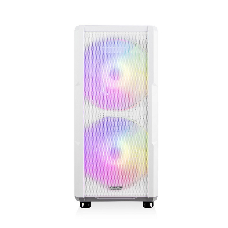 Корпус Modecom AMIRANI ARGB WHITE fans 2x200mm+1x120mm без БП ATX