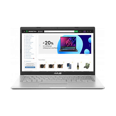 Ноутбук Asus X415EP-EB230 FullHD Silver (90NB0TU1-M02620)