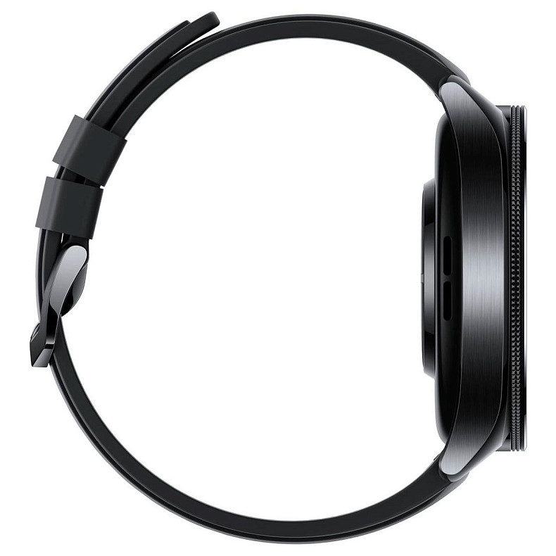 Смарт-часы Xiaomi Watch 2 Pro Black Case with Black Fluororubber Strap (BHR7211GL)