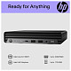 Неттоп HP Pro 400-G9 Mini, Intel i3-13100T, 8GB, F512GB, UMA, WiFi, кл+м, 3р,