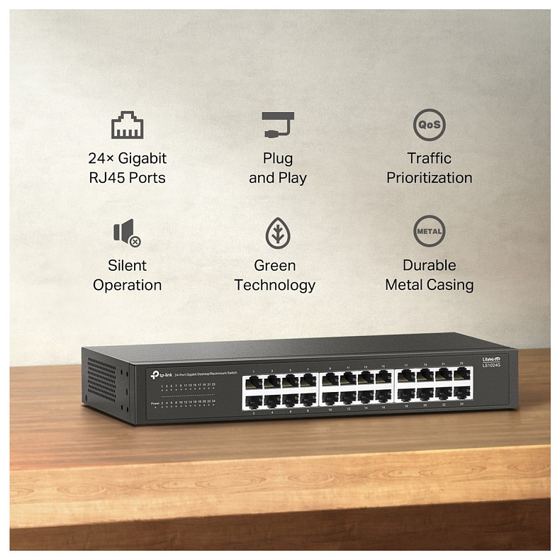 Комутатор TP-Link LS1024G