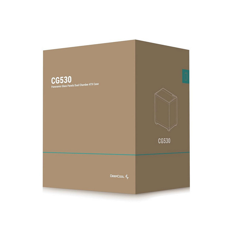 Корпус DeepCool CG530 Black (R-CG530-BKNDA0-G-1) без БП
