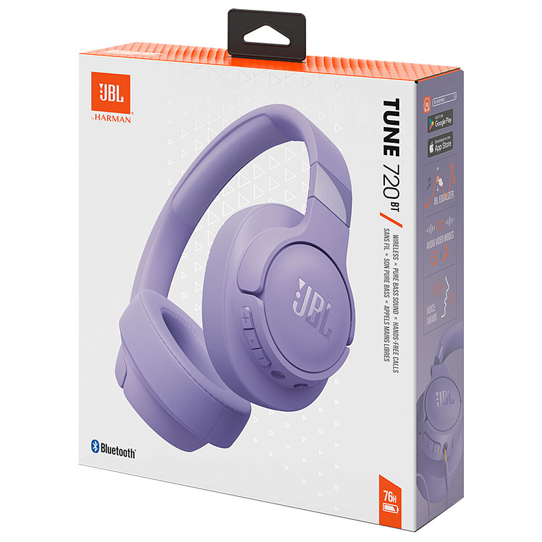 Навушники JBL Tune 720BT Purple (JBLT720BTPUR)