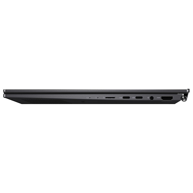 Ноутбук Asus 14_2.8K_OLED/R7 7730U/16/1TB SSD/AMD Radeon/DOS/BL/F/Sleeve/USB-RJ45/Jade Black UM3402YA-KM