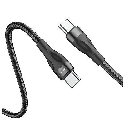 Кабель Borofone BX61 USB-USB Type-C, 60W, 1м Black (BX61CCB)