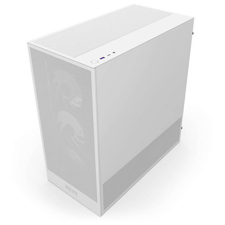Корпус NZXT H5 Flow RGB White (CC-H52FW-R1) без БП