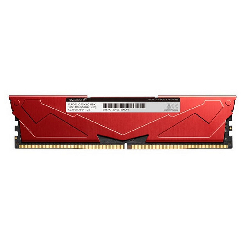 ОЗП Team 2x16GB 6000 MHz DDR5 T-Force Vulcan Red (FLRD532G6000HC38ADC01)