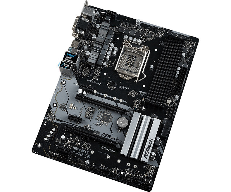 Материнская плата ASRock Z390 Pro4 Socket 1151