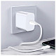 Кабель ColorWay USB Type-C - USB Type-C (M/M), PD Fast Charging 100W, 5.0 А, 1 м, White (CW-CBPDCC05