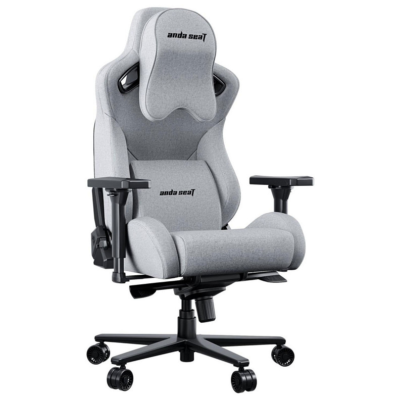 Кресло игровое Anda Seat Kaiser 2 Pro Grey Fabric Size XL