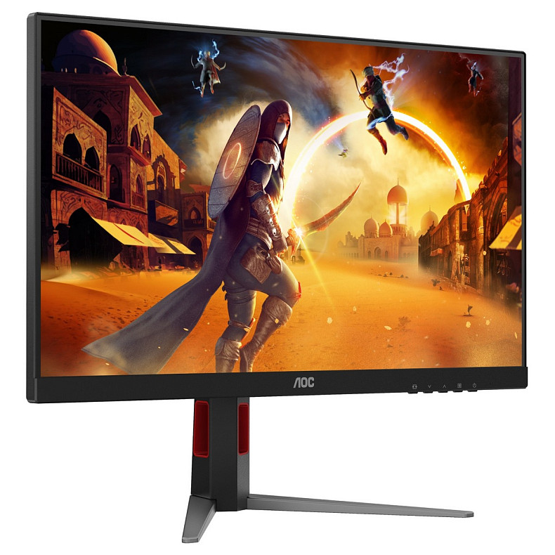 Монітор AOC 27" 27G4HA, Fast IPS, 200Гц, 2хHDMI, DP, HAS, Pivot, кол.