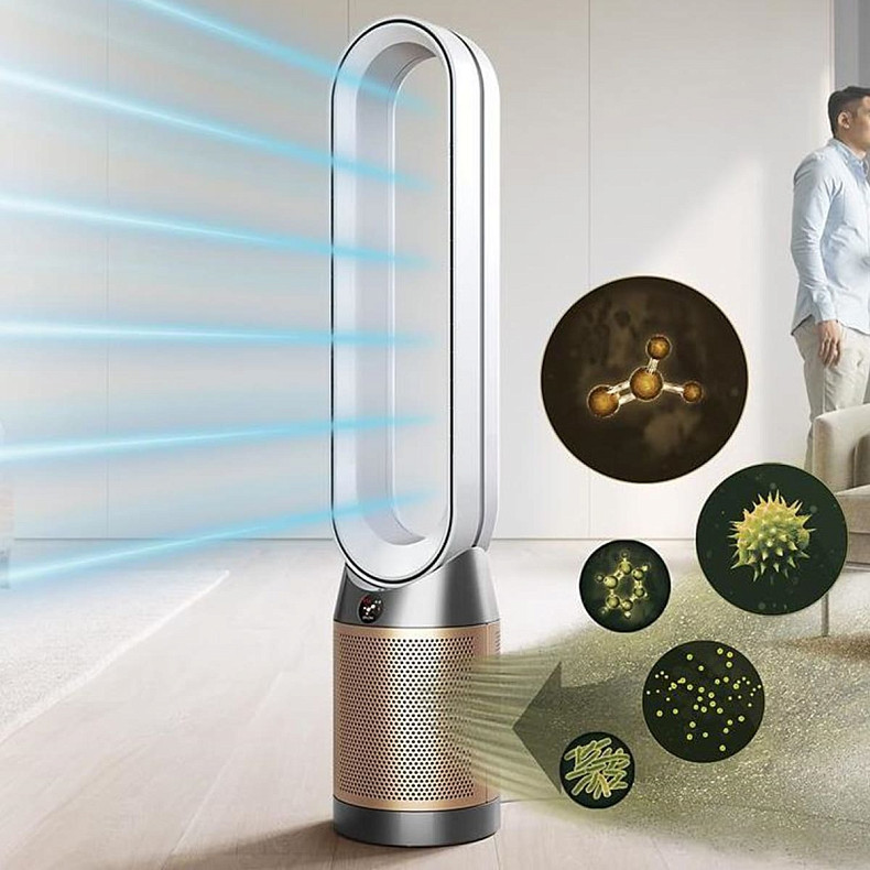 Очищувач повітря Dyson Purifier Cool Formaldehyde TP09 White/Gold (369876-01)
