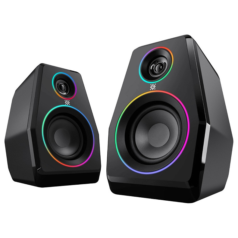 Акустические колонки Defender Solar 10 RGB Black (65940)
