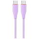 Кабель Cablexpert USB Type-C - USB Type-C (M/M), 3 A, 60 W, 1.5 м, Purple (CC-USB2S-CMCM-1.5M-P)