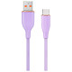 Кабель Cablexpert USB - USB Type-C (M/M), 2.1A, 1.5м, Purple (CC-USB2S-AMCM-1.5M-P)