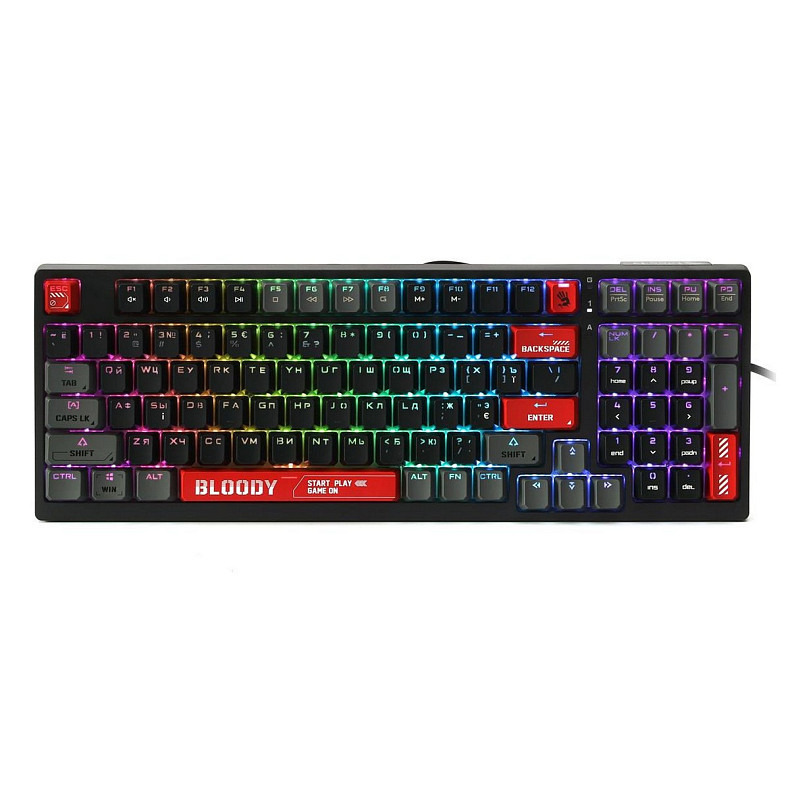 Клавиатура A4Tech S98 Bloody Red