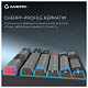 Клавиатура GamePro Asgard Ragnar Keychron Super Red Switch Black (MK285BK)