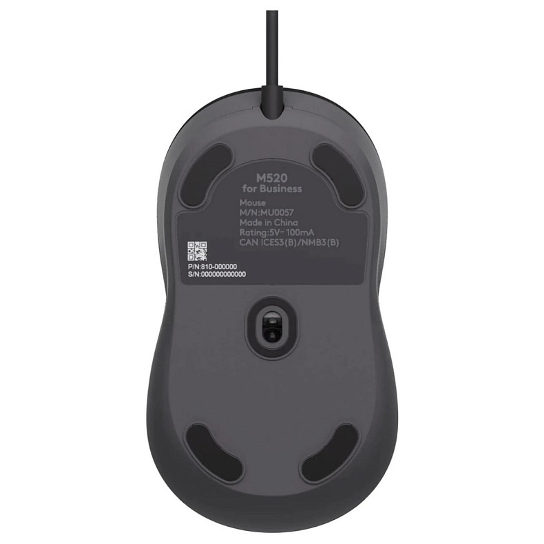 Миша Logitech Signature M520 Graphite (910-007511)