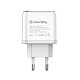 Сетевое зарядное устройство ColorWay Power Delivery Port PPS USB (Type-C PD + Type-C PD) (40W) White