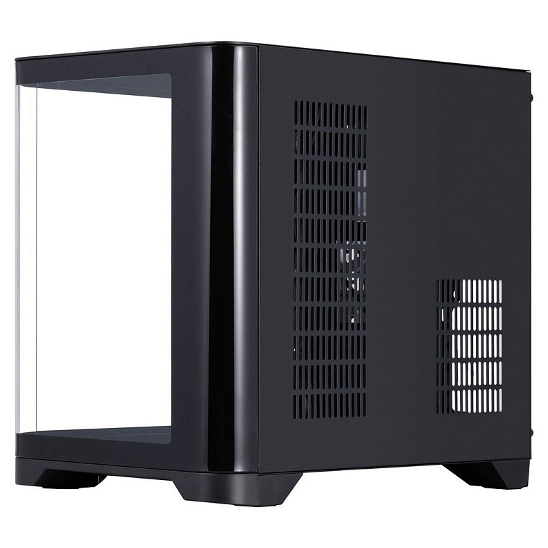 Корпус 1stPlayer UV5-BK-2FC7R-1FC7 Black без БП