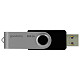 USB 64GB GOODRAM UTS2 (Twister) Black (UTS2-0640K0R11)