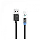 Кабель SkyDolphin S59V Magnetic USB - мікро USB (M/M), 1 м, Black (SDUSB-000442)