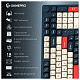 Клавиатура GamePro Asgard Drakkar Keychron Super Red Switch Blue (MK305BL)