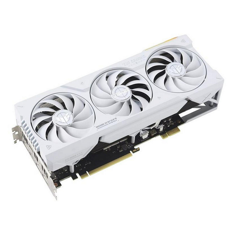 Відеокарта GF RTX 4070 Ti Super 16GB GDDR6X TUF Gaming BTF White Asus (TUF-RTX4070TIS-16G-BTF-WHITE)