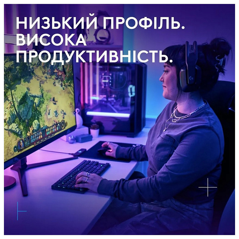 Клавіатура Logitech G515 Rapid TKL Black (920-013861)