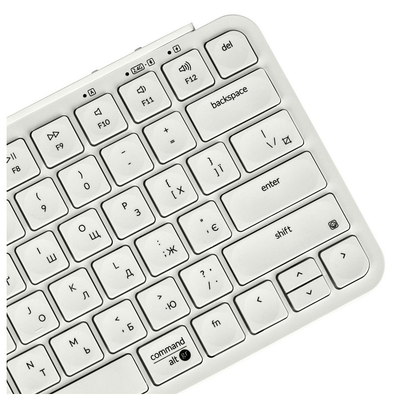 Клавіатура Keychron B1 Pro USB/WL/BT ivory white
