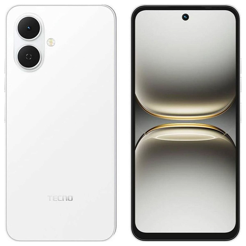 Смартфон Tecno Spark Go 2 (KM4) 4/128GB Veil White (4894947088841)