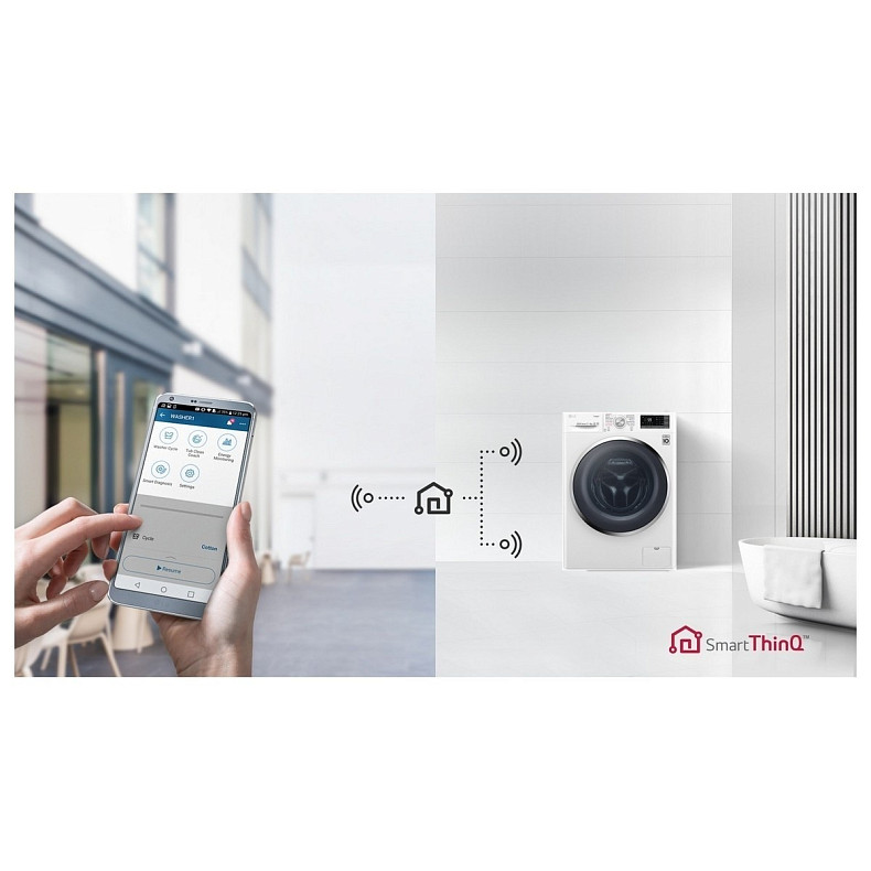 Стирально-сушильная машина LG F2J6HG0W