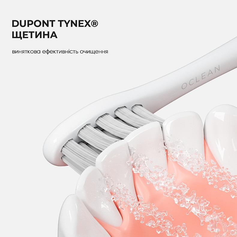 Насадка Oclean P2S6 повседневная мягкая белая 6 шт