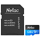 Карта пам'яті Netac microSD 128GB C10 UHS-I R80MB/s + SD