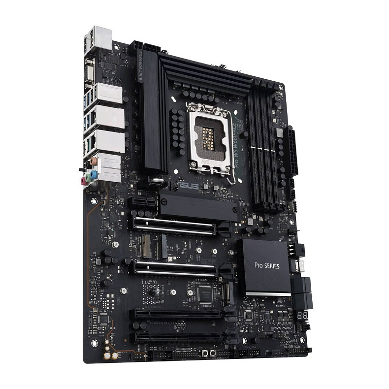 Материнcька плата ASUS Pro WS W680-ACE IPMI s1700 W680 4xDDR5 M.2 HDMI DP D-Sub ATX