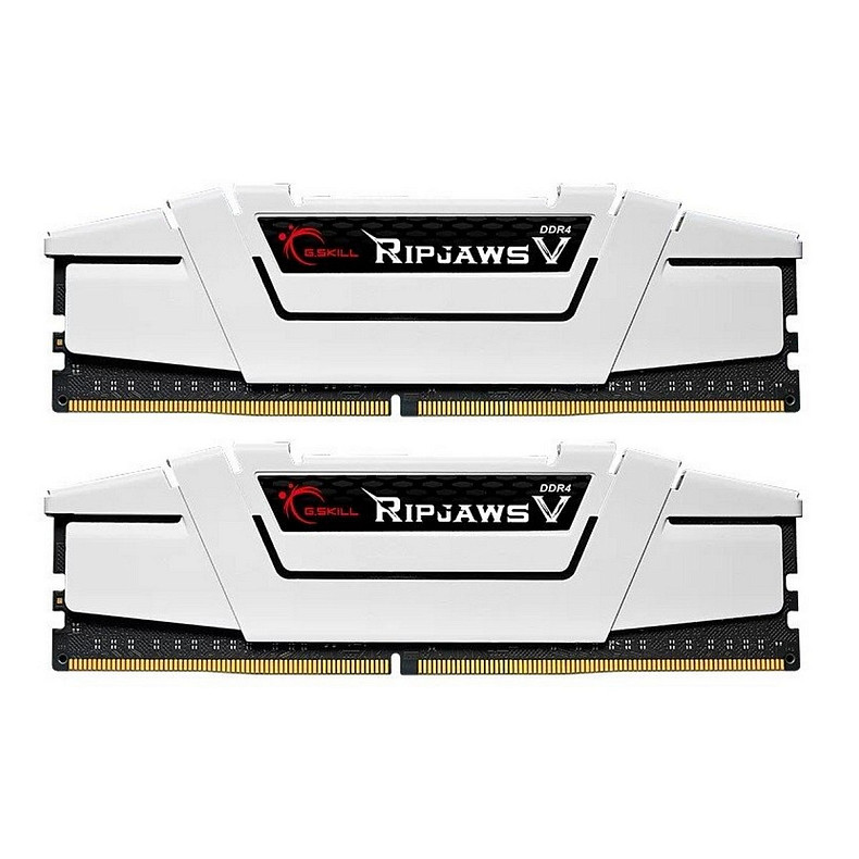 ОЗУ G.Skill Ripjaws V DDR4 2x16GB 3600 White (F4-3600C18D-32GVW)