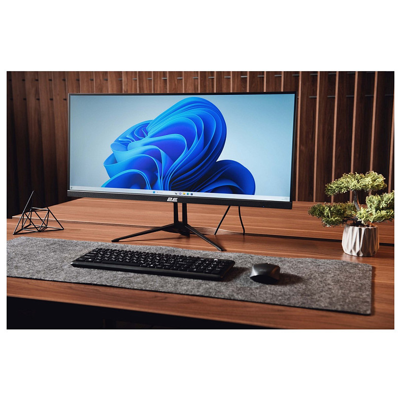 Монітор 2E 28.7" D2923B 2xHDMI, DP, Audio, IPS, 2560*1080, 21:9, 75Hz, FreeSync